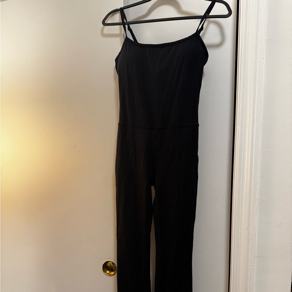 CRZ YOGA Black Butterluxe Flare Jumpsuit